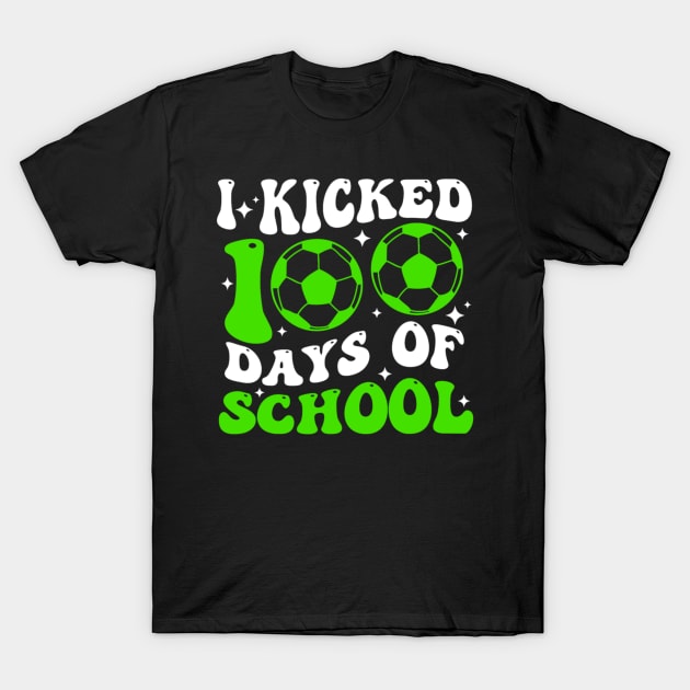 I Tackled 100 Days of School Football 100th Day Teacher T-Shirt by Emily Ava 1